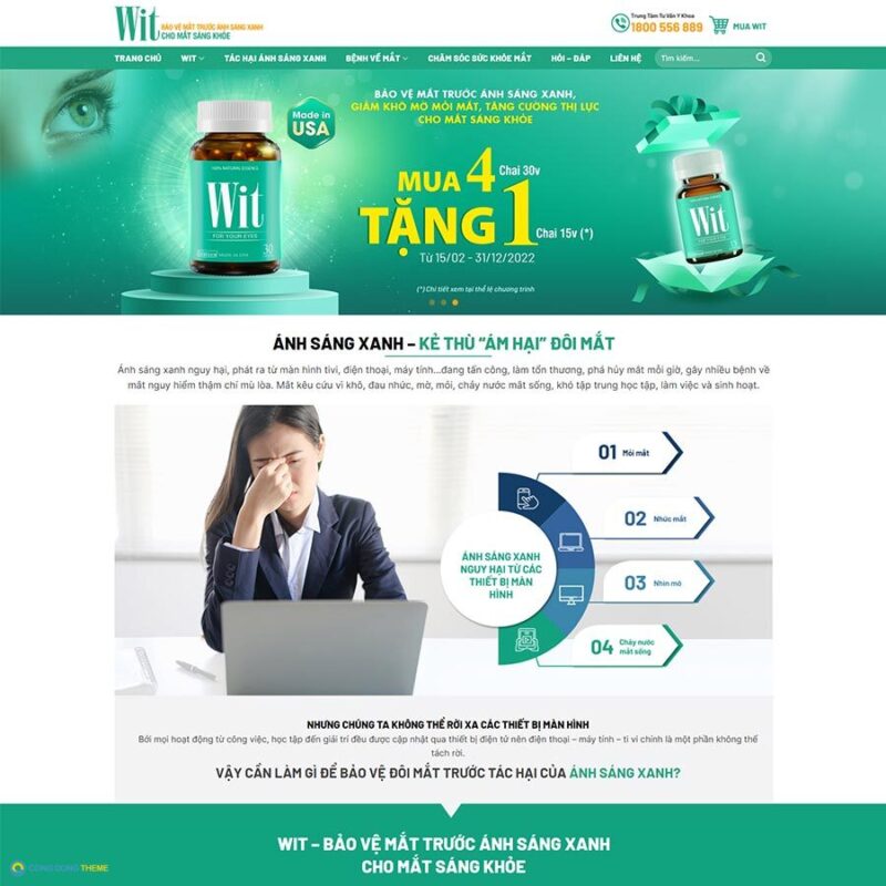 Thiết kế web dược phẩm 08 - CDW, Công ty, Dược phẩm, Sức khỏe, Thuốc