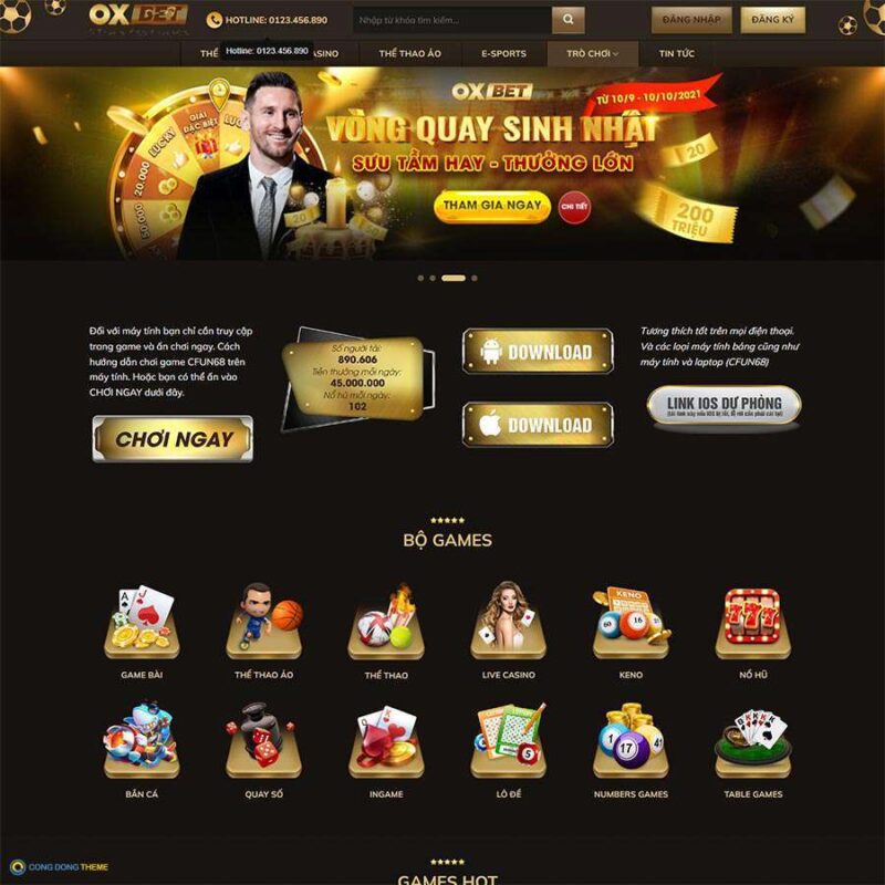 Thiết kế web Kubet, Casino, Poker 02 - CDW, Công ty, Casino, Kubet, Poker