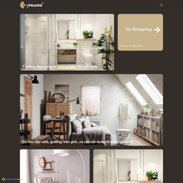 Thiết kế web nội thất 33 - CDW, Nội thất, Đồ gỗ, Thiết kế