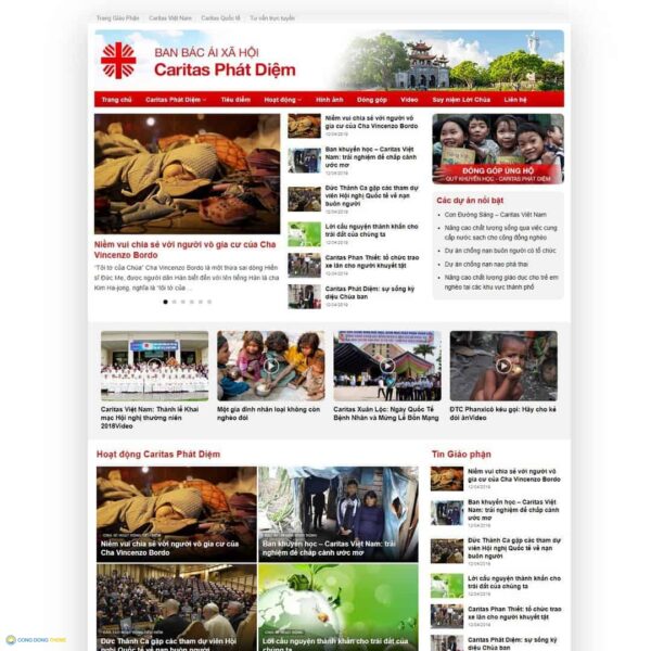 Thiết kế web tin tức 10 - CDW, Tin tức, News
