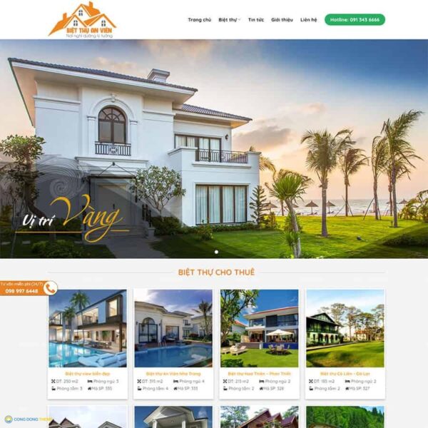 Thiết kế web wordpress bất động sản 21 - CDW, Bất động sản, Bđs
